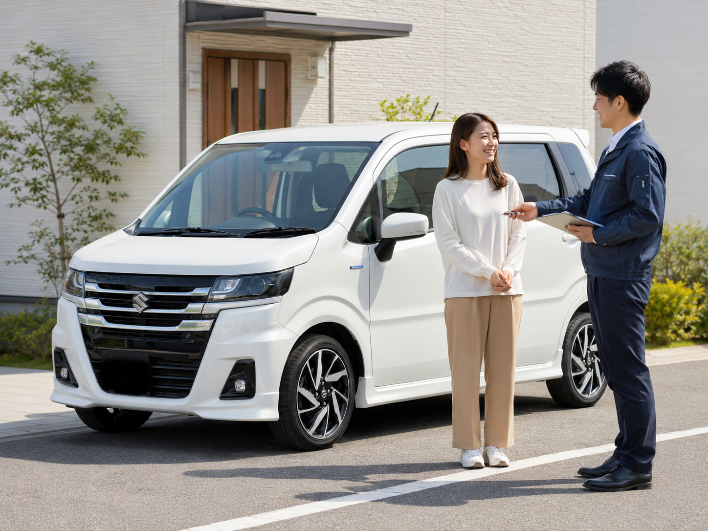 車両のお届け・回収